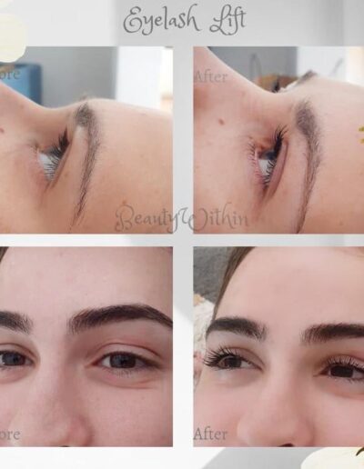 BeautyWithin - Lash Lift Before and After 2