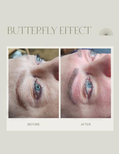 Butterfly Effect Beauty - Microblading before and after 2a