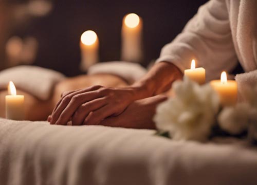 Massage Specialist - Beauty Cafe Icon - candles