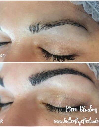 Butterfly Effect Beauty - Microblading - Before and After