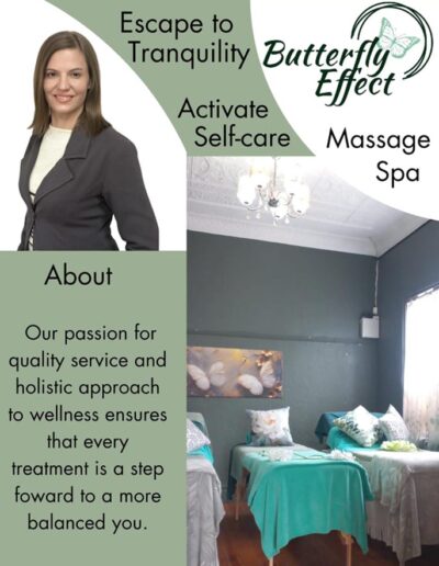 Butterfly Effect Holistic Health and Massage - Our passion for quality service and holistic approach