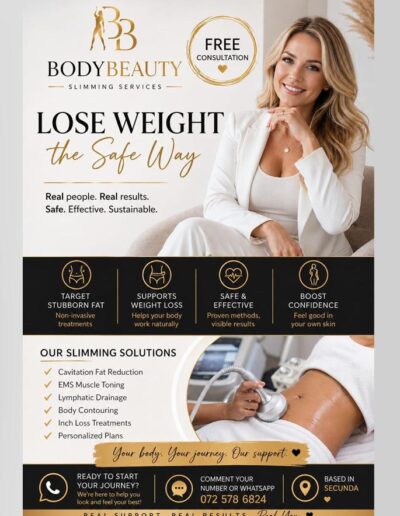 BodyBeauty BodySculpt - Lose Weight the safe Way - Free Consultaion