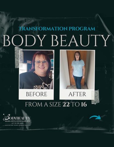 BodyBeauty BodySculpt - Transformation Program - From size 22 to 16