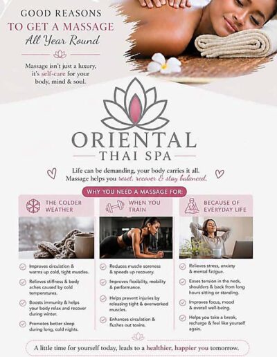 Oriental Thai Spa - Good reasons to get a massage 2 - Extended Page