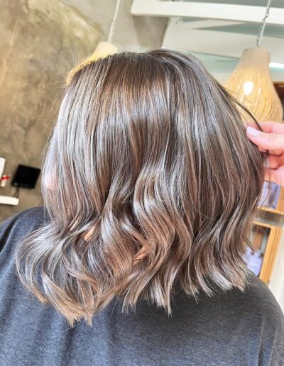 Maddys Hair Salon and Nail Bar - Brunette bob a