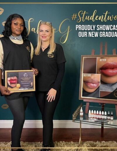 SabineG Health and Beauty Academy - Student work