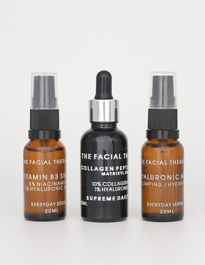The Facial Therapist - Vit B3 Serum - Collagen Peptide - Hyaluronic Acid