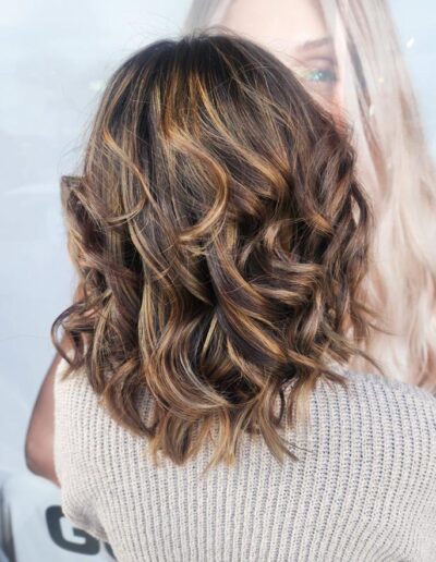 Belle Vee Hair and Beauty Studio - Brunette bob