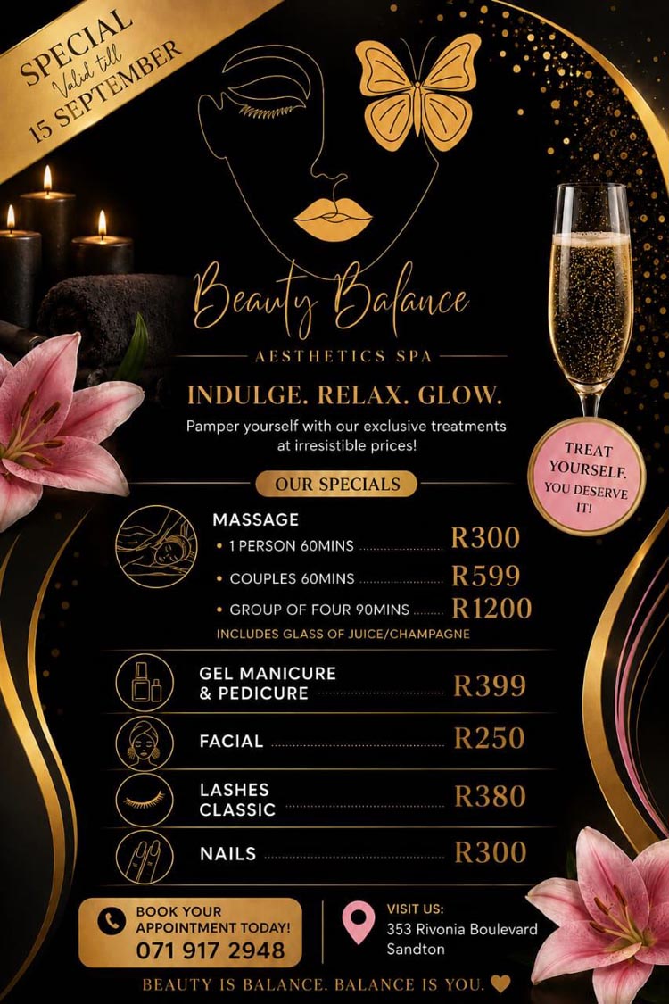 Body Balance Aesthetics Spa Academy - special until 15 Sept