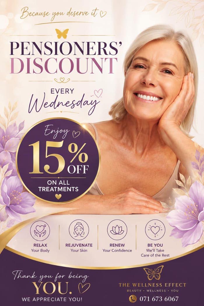 Butterfly Effect Salon - Alberton - Pensioners Discount