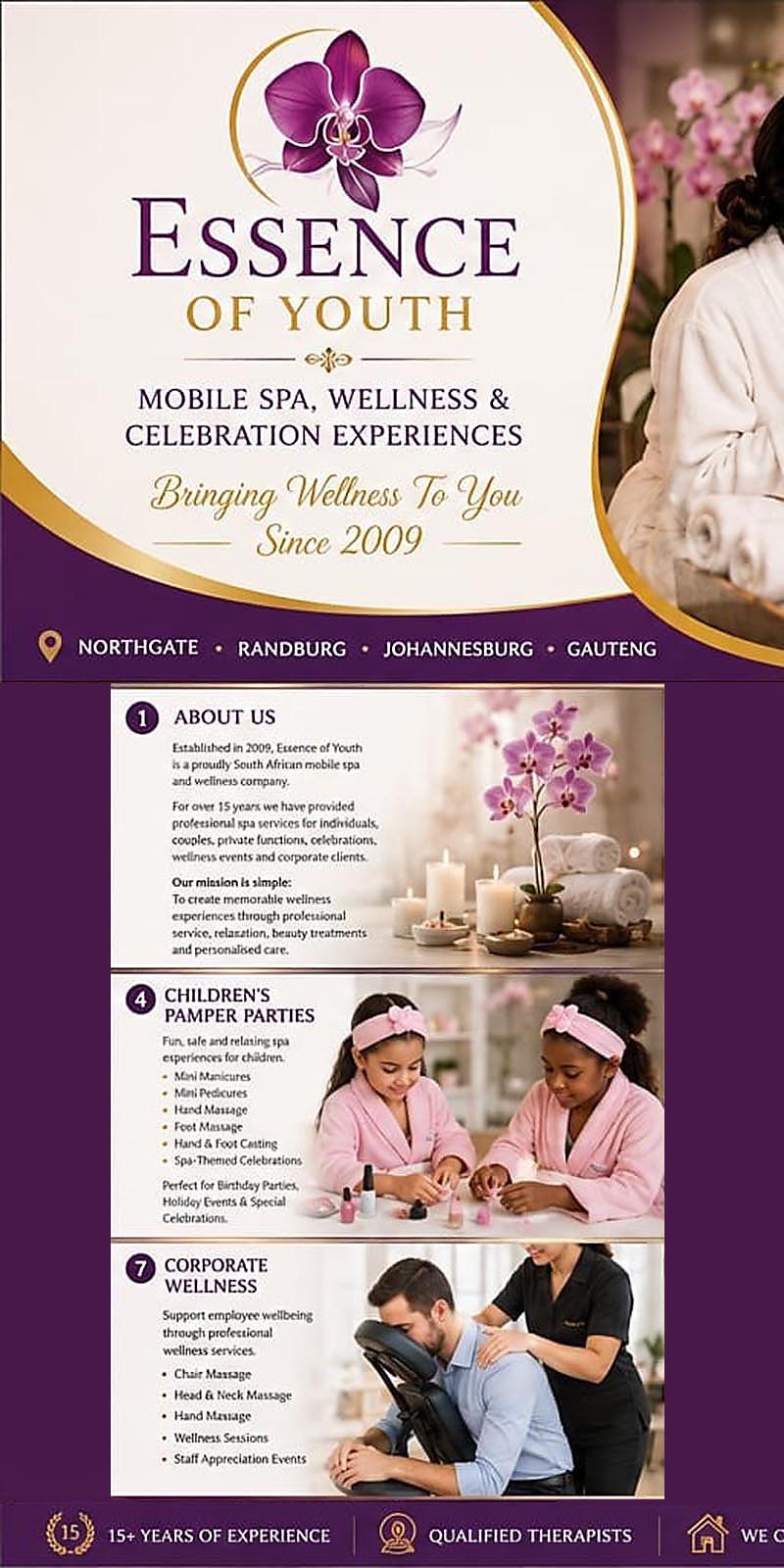 Essence of Youth - Brochure - About us 3