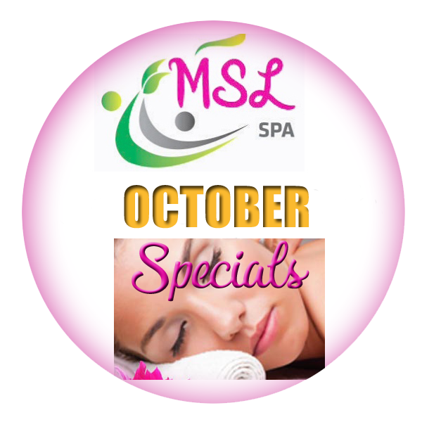 MSL Spa - call to action - October Specials